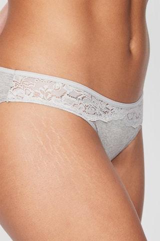 2 culottes - Gris et bleu