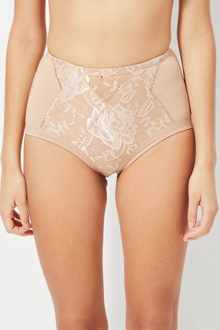 Culotte gainante taille haute - Nude