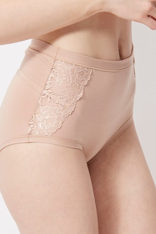 2 culottes taille haute - Beige