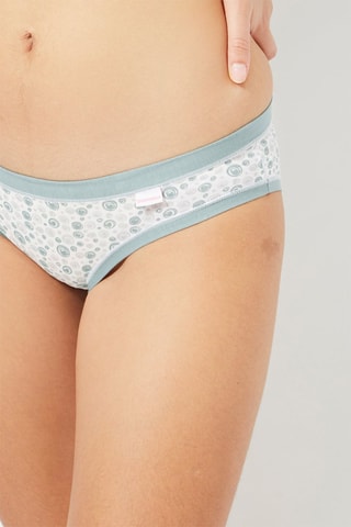 2 culottes mini - 
Blanc et gris