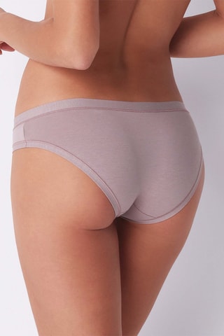 2 culottes - Blanc et nude