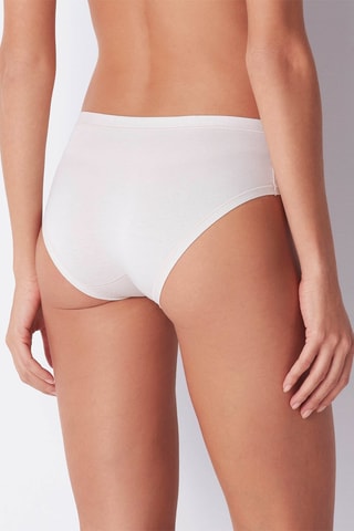 2 culottes - Blanc et nude