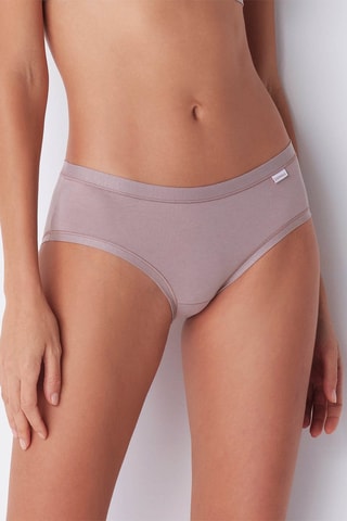 2 culottes - Blanc et nude