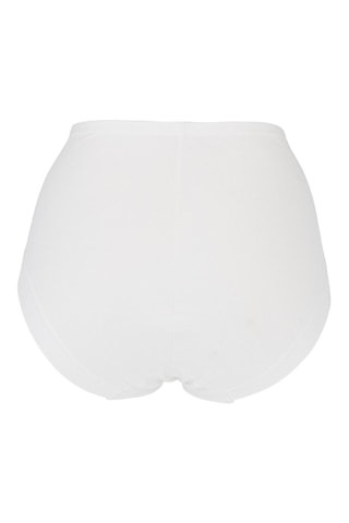Culotte taille haute - Blanc