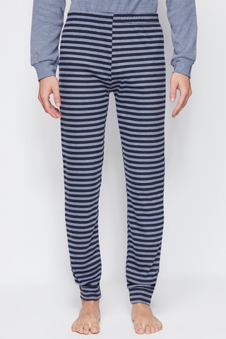 Pyjama - Gris et bleu