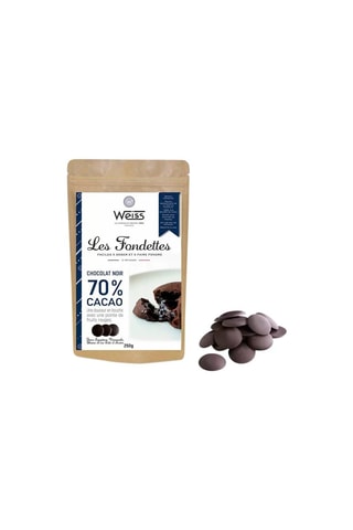 Chocolat noir 70% à pâtisser - 250 g