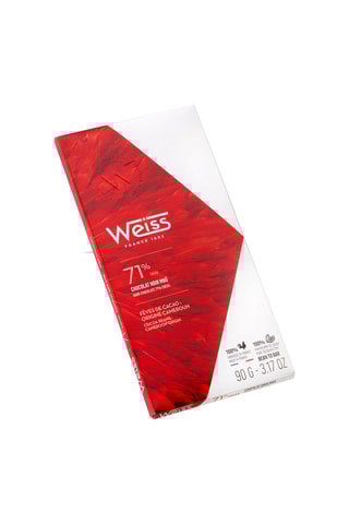 3 Tablettes de chocolat noir MBO 71% - 90 g