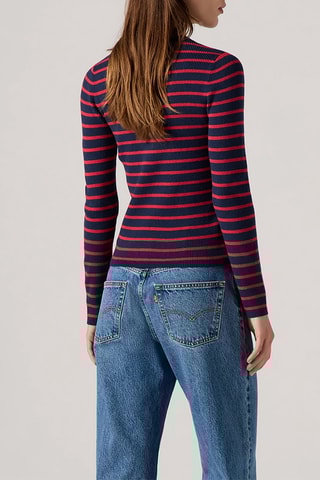 Pull - Noir et rouge