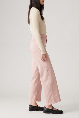 Chino relaxed Vintage - Rose