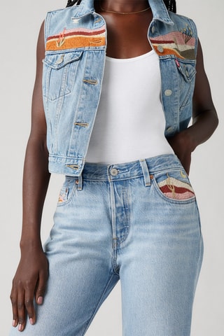 Jean 501® 90's Ankle Lightweight - Ciel