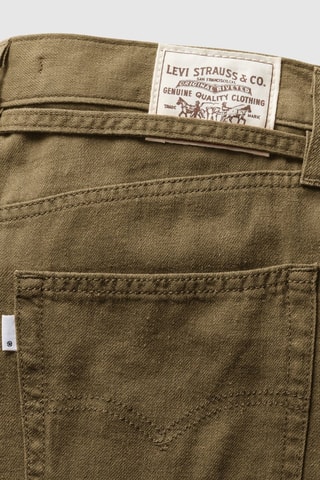 Jean XL Straight en lin - Kaki