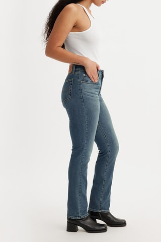 Jean 724™ taille haute Straight - Bleu