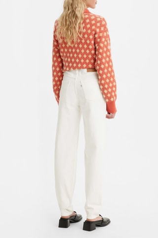 Jean mom 80's - Blanc