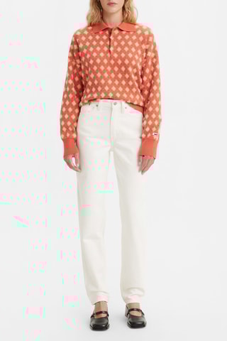 Jean mom 80's - Blanc