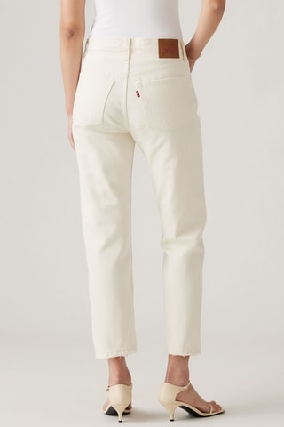 Jean 7/8 taille haute 501® Crop - Ecru