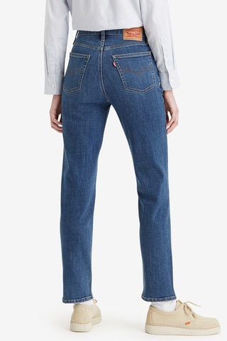 Jean droit taille haute 724™ - Bleu marine