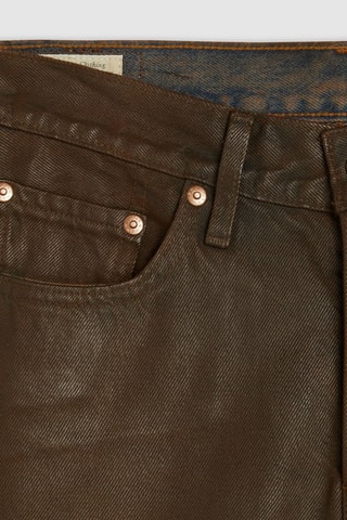 Jean taille haute 501® Coated - Marron