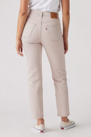 Jean taille haute 501® Crop - Ecru