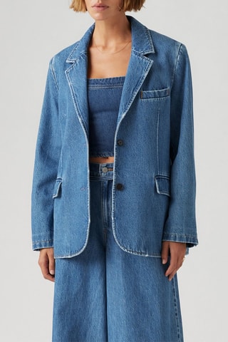 Veste en jean Stella Relaxed - Bleu