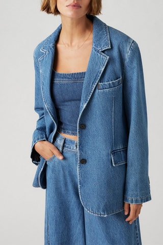 Veste en jean Stella Relaxed - Bleu