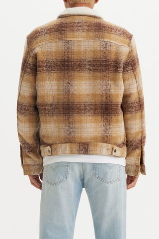 Veste Trucker - Marron clair