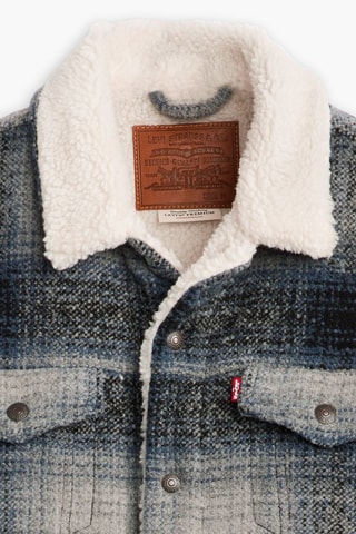 Veste Trucker - Bleu marine