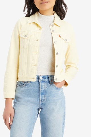 Veste en jean Trucker Original - Ivoire