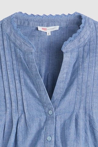 Chemisier en jean - Bleu