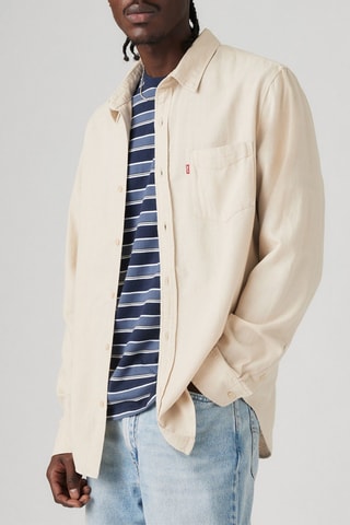 Chemise en lin - Ecru