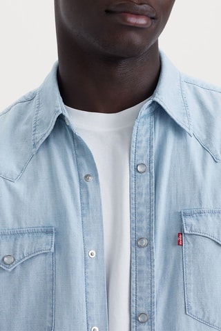 Chemise en jean - Ciel