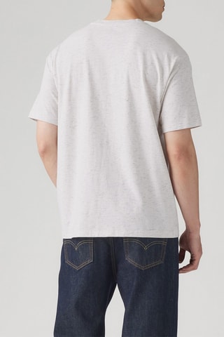 T-shirt - Blanc chiné