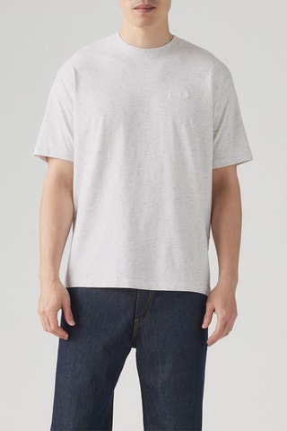 T-shirt - Blanc chiné