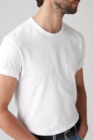 T-shirt slim - Blanc