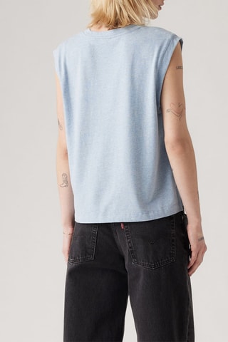 T-shirt - Bleu clair chiné