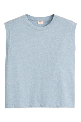 T-shirt - Bleu clair chiné