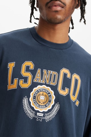 T-shirt regular Graphic Authentic - Bleu foncé