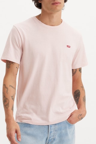 T-shirt regular - Rose poudré