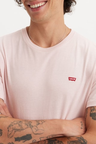 T-shirt regular - Rose poudré