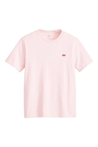 T-shirt regular - Rose poudré