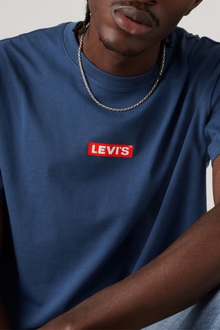 T-shirt relaxed - Bleu cobalt