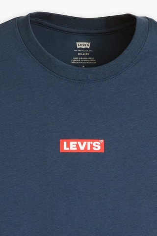 T-shirt relaxed - Bleu cobalt