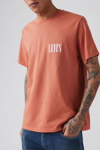 T-shirt relaxed - Corail