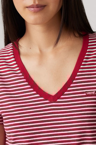 T-shirt - Rouge et blanc