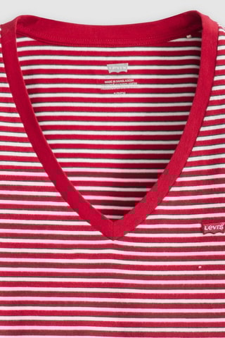 T-shirt - Rouge et blanc