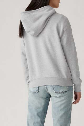 Sweat polaire à capuche Heritage - Gris chiné