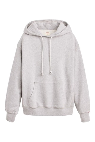 Sweat polaire à capuche Heritage - Gris chiné