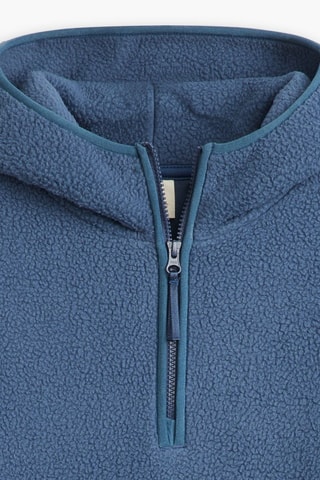 Sweat à capuche - Bleu cobalt