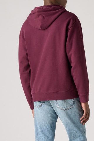 Sweat à capuche - Bordeaux