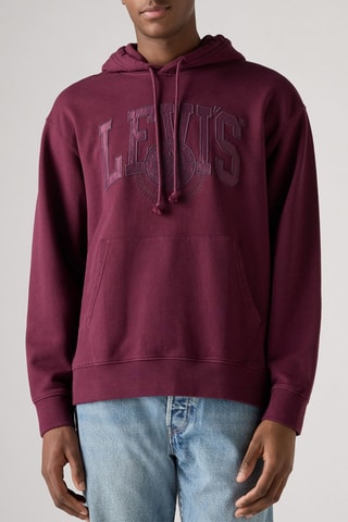 Sweat à capuche - Bordeaux