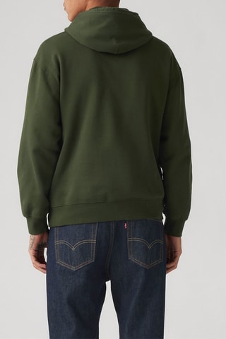 Sweat à capuche - Vert olive